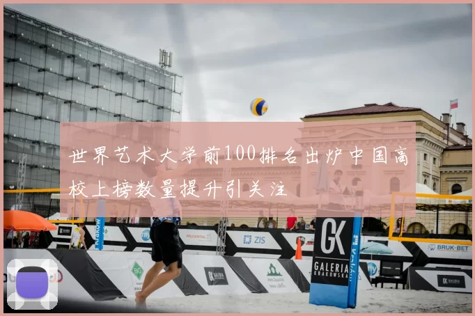 世界艺术大学前100排名出炉中国高校上榜数量提升引关注