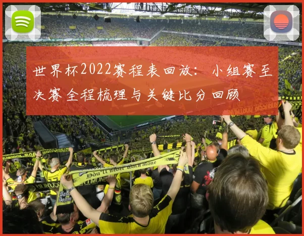 世界杯2022赛程表回放：小组赛至决赛全程梳理与关键比分回顾